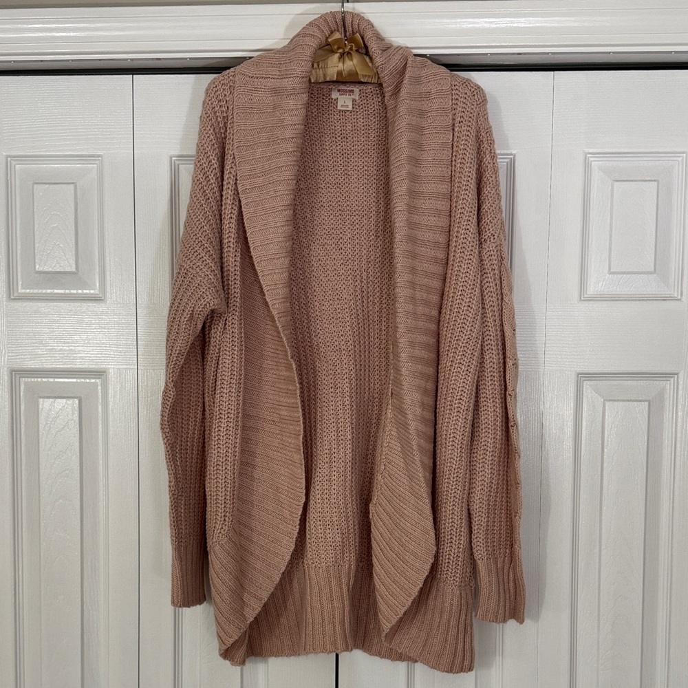 Mossimo Supply Co. Blush Knit Cardigan